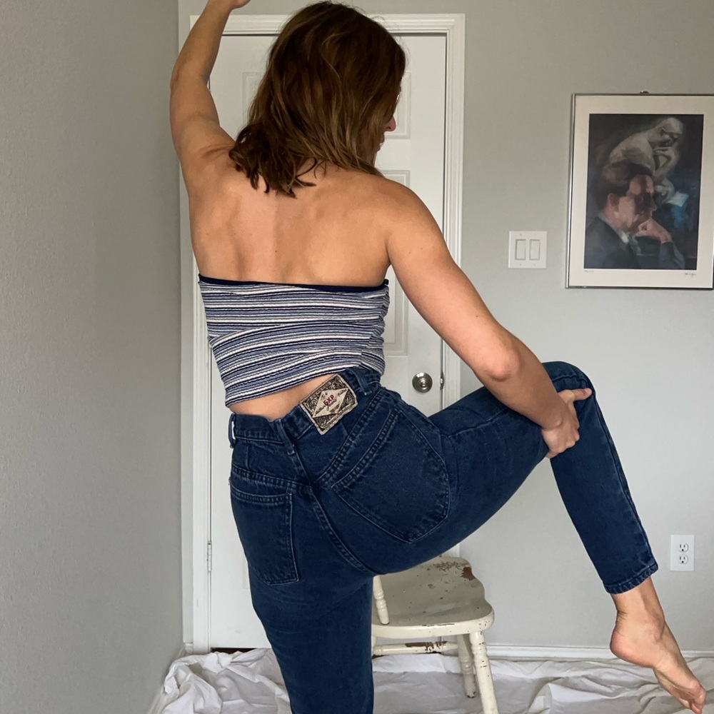 Vintage Express high waisted denim jeans